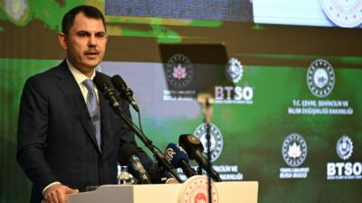 Çevre, Şehircilik ve İklim Değişikliği Bakanı Murat Kurum, “Yeşil Bursa