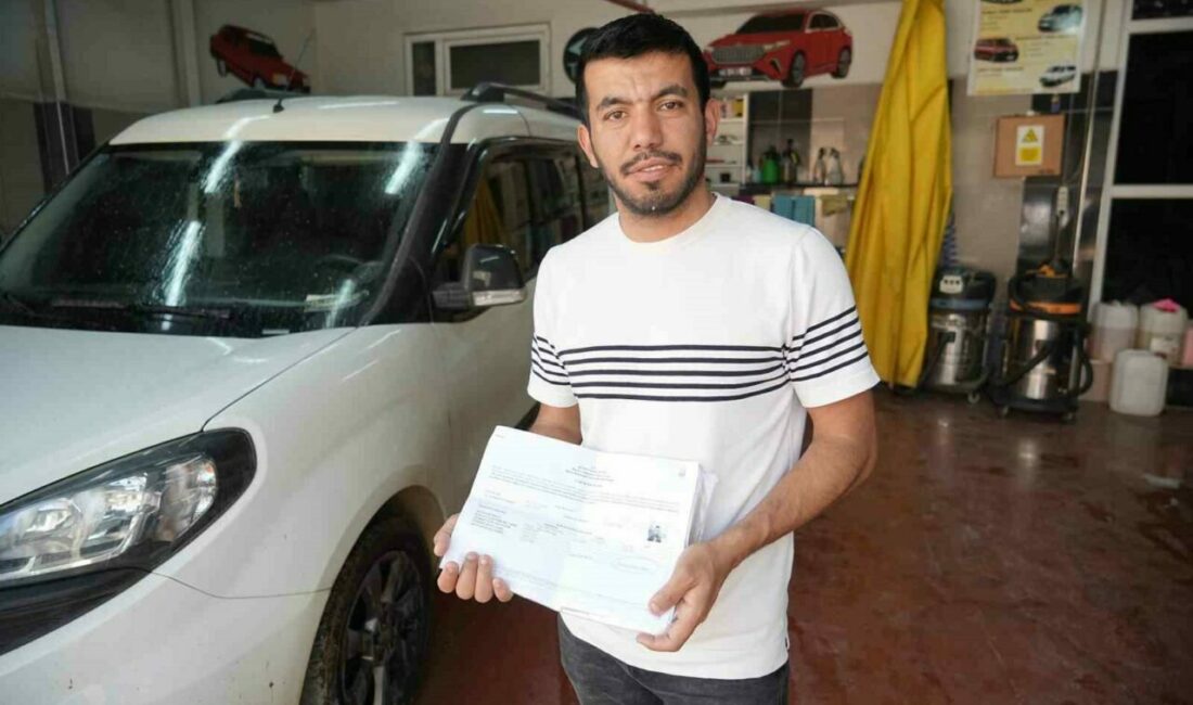 Bursa’da oto yıkama ve araç kiralama işleriyle geçimini sağlayan Oktay