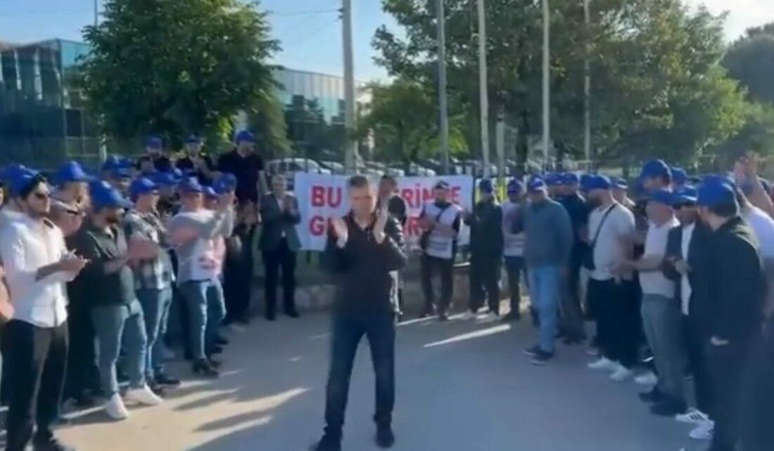 Fransız kökenli raylı sistemler firması Alstom’un Bursa’da faaliyet gösterdiği fabrikasında