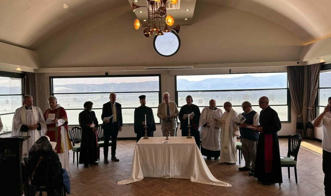 İznik’te ilk resmi ayin yapıldı Papa 14. Leo’nun İznik’i ziyaret edeceğini açıklamasının ardından ilk resmi