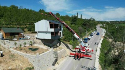 İnegöl Belediyesi, tarım arazilerinde kaçak yapılaşmaya karşı kararlı mücadelesini sürdürüyor.