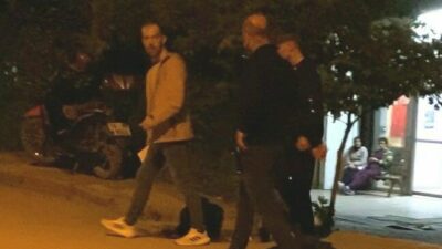 Bursa’nın İnegöl ilçesinde bir parkta “lazer tutma” nedeniyle meydana gelen