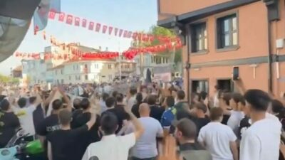 Mudanya Belediyesi’nin Fenerbahçe ile Panathinaikos arasında oynanan yarı final maçını