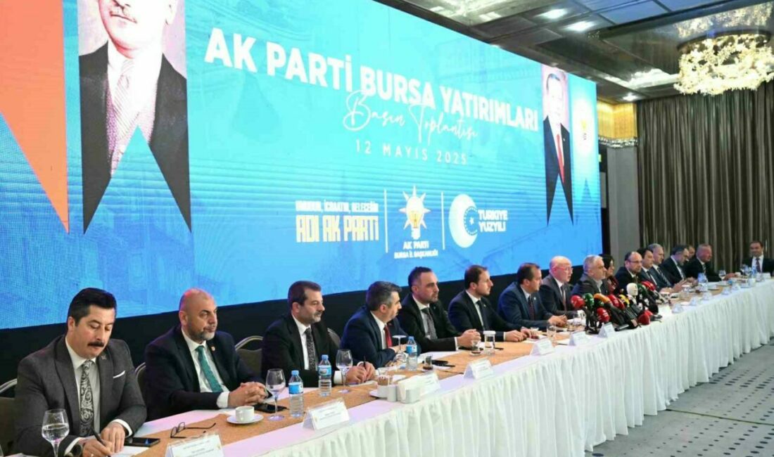 AK Parti Bursa İl Başkanı Davut Gürkan, 96 kilometrelik hatta