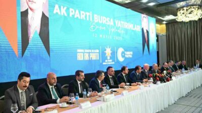 AK Parti Bursa İl Başkanı Davut Gürkan, 96 kilometrelik hatta