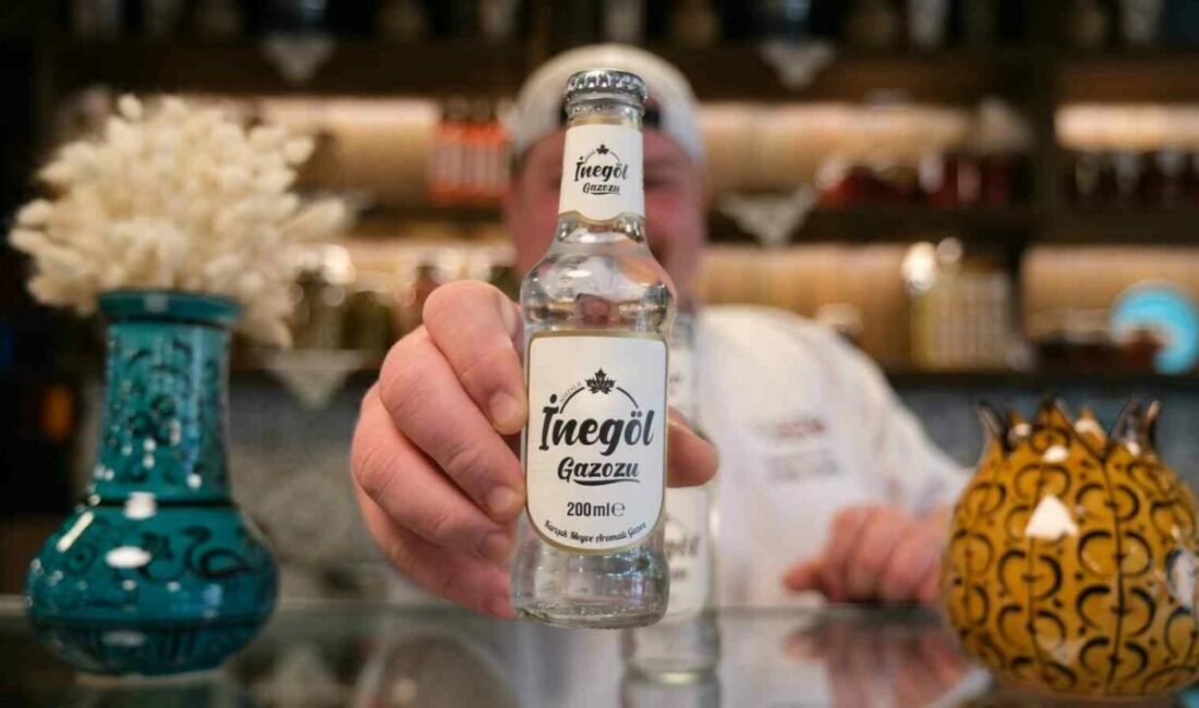 Nostalji gazozu raflarda İnegöl Belediyesi, şehrin köklü gastronomi kültürünü yaşatmak ve gelecek nesillere