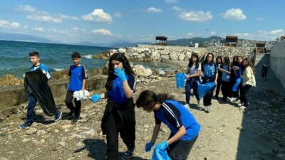 Mudanya Hatice İsmail Hakkı Kayan Ortaokulu öğrencileri, Erasmus+ projesi çerçevesinde