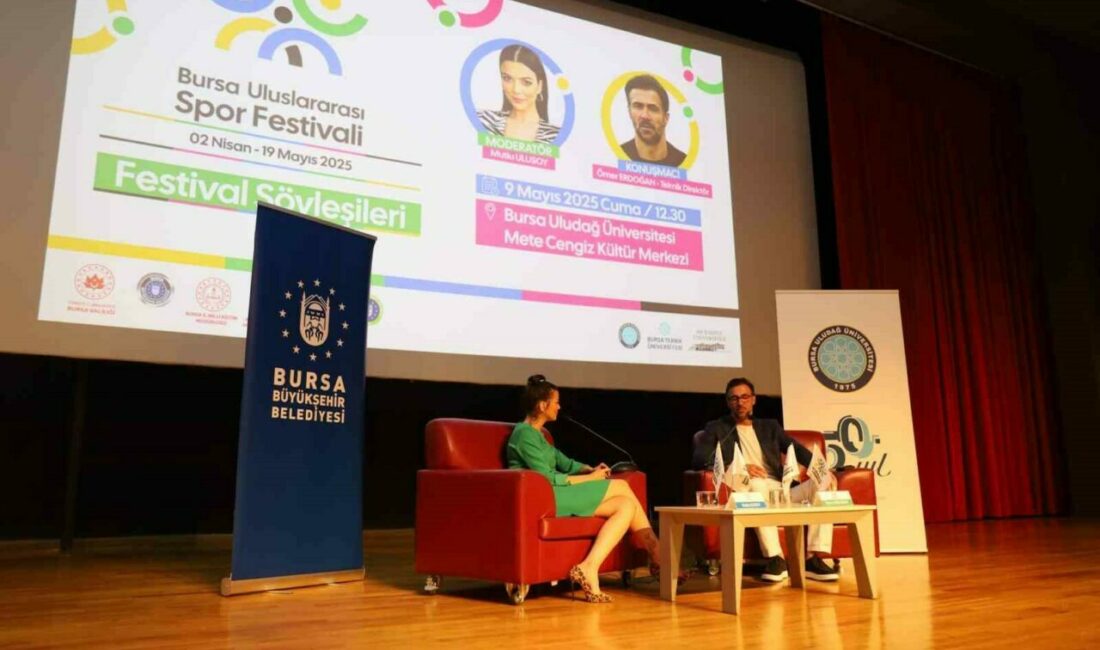 Ömer Erdoğan, Bursa Uluslararası Spor Festivali’nin konuğu oldu Bursa Büyükşehir Belediyesi tarafından düzenlenen Bursa Uluslararası Spor Festivali kapsamında