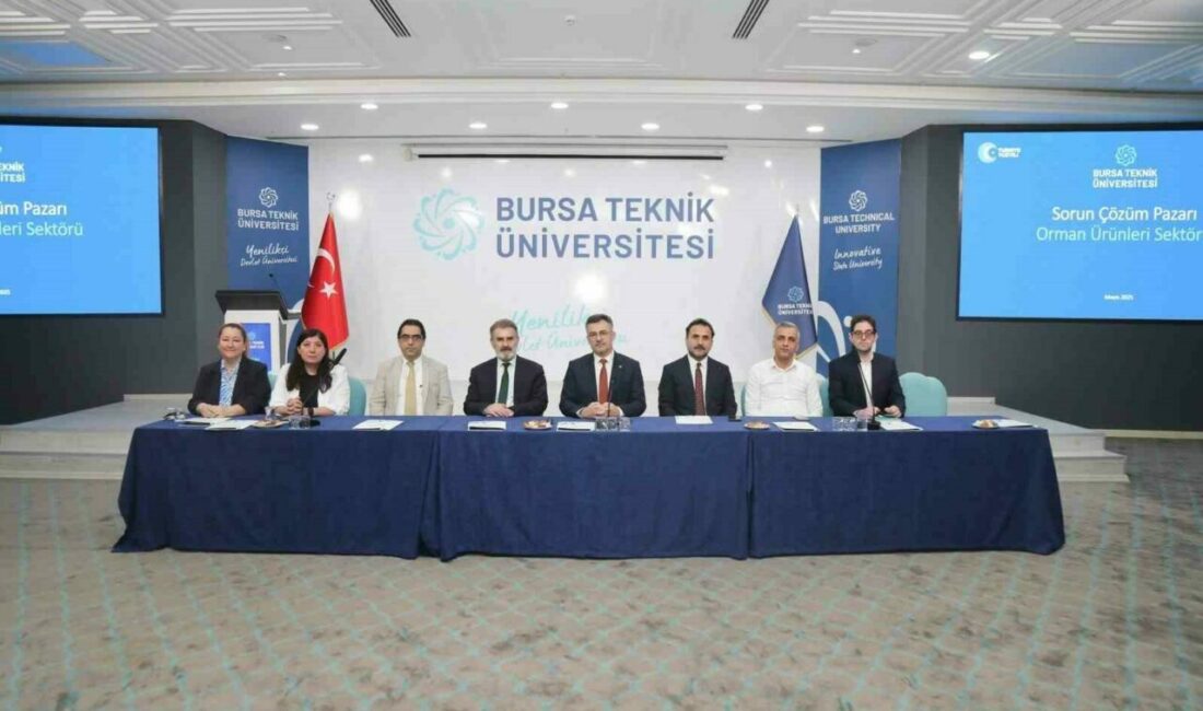 Orman sektörünün sorunlarını BTÜ çözüyor Bursa Teknik Üniversitesinin Türkiye’de bir ilk olarak hayata geçirdiği “Sorun