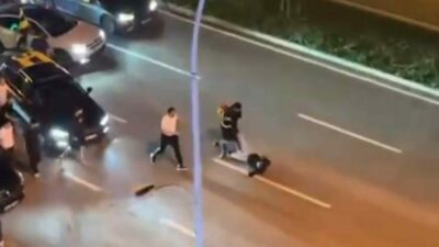 Bursa’da Fenerbahçe’nin şampiyonluk kutlamaları sırasında iki grup arasında çıkan kavgada