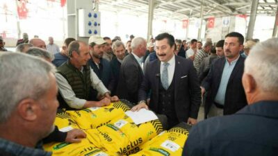 Tarımın başkenti Yenişehir’de çiftçiye bugüne kadar yapılmamış tarihi tohum desteğinde