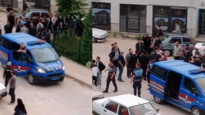 Bursa’nın İnegöl ilçesinde iki grup arasında çıkan sopalı ve bıçaklı