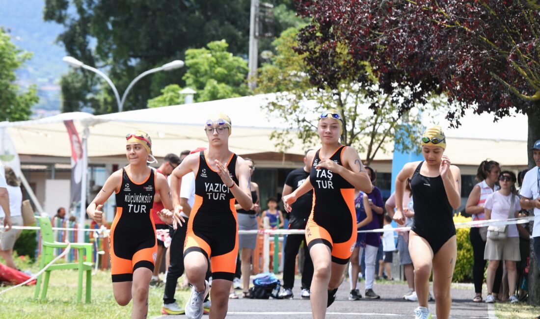 Osmangazi Belediyesi’nin Türkiye Modern Pentatlon Federasyonu’yla birlikte düzenlediği Biathle yarışlarına