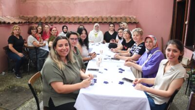 Osmangazi Kent Konseyi Kadın Meclisi üyeleri tarafından el emeğiyle üretilen