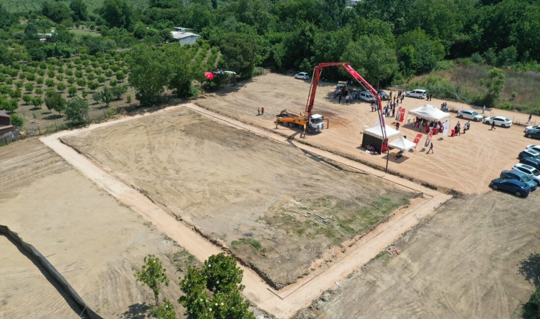 Osmangazi Belediyesinden yeni bir spor tesisi daha Hayata geçirdiği projeler ile spora ve sporcuya olan desteğini sürdüren