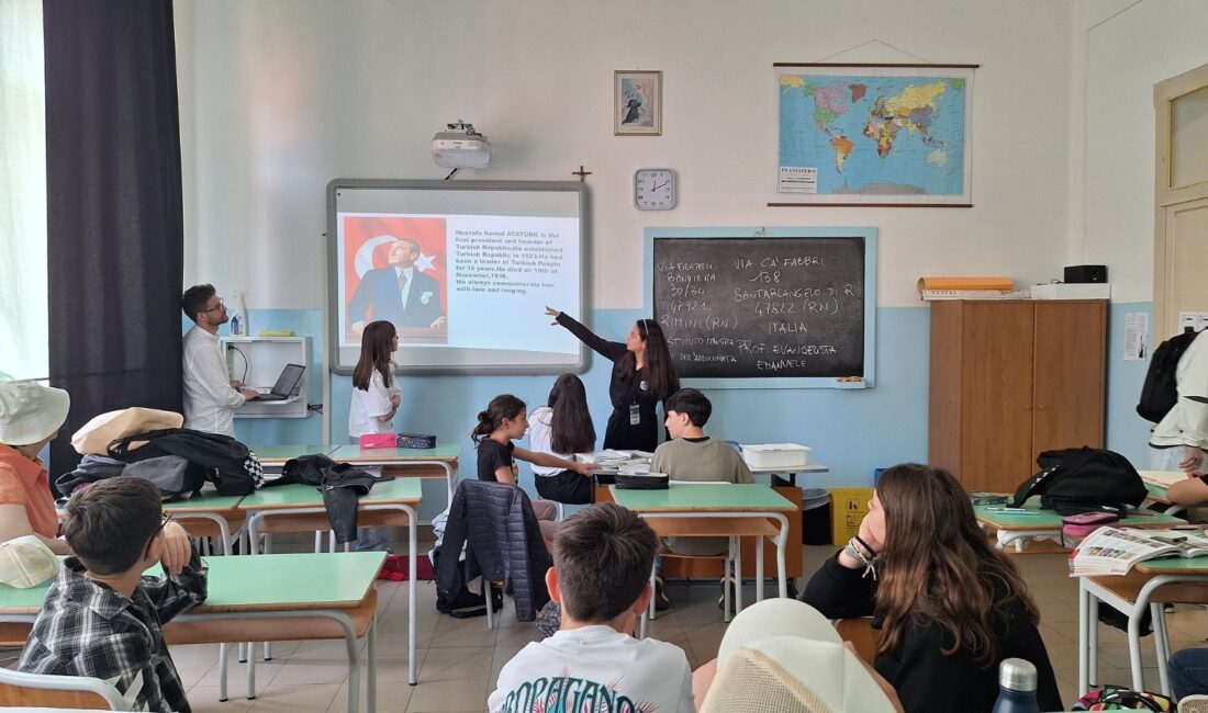 Zekai Gümüşdiş Ortaokulu, çevre bilinci ve sürdürülebilirlik temalı Erasmus+ projesiyle