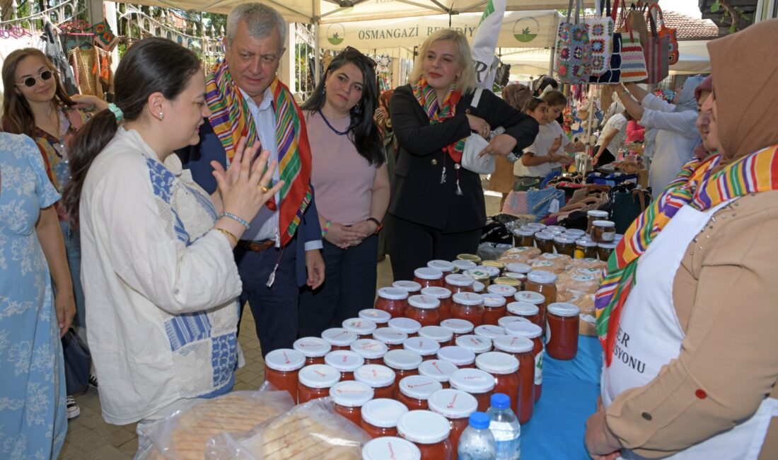 Osmangazi’de kadın üretimi ve dayanışması büyüyor Osmangazi Belediyesi, kadın girişimcileri desteklemek, üretime katkıda bulunmak ve üretici