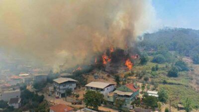 Osmangazi Belediye Başkanı Erkan Aydın, İsmetiye Mahallesi’nde bulunan ormanlık alanda