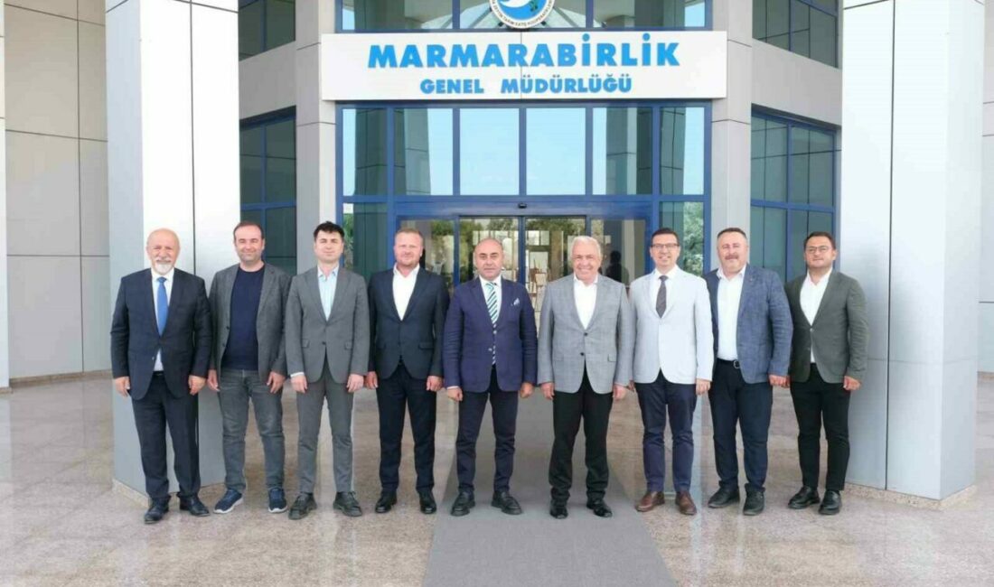 Nilüfer Belediye Başkanı Şadi Özdemir, Marmarabirlik’in yeni Yönetim Kurulu Başkanı
