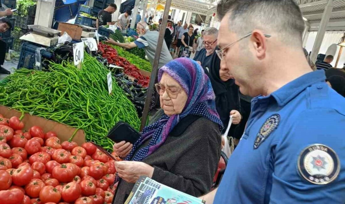 Yıldırım İlçe Emniyet Müdürlüğü ekipleri, yaklaşan bayram öncesi vatandaşların mağdur