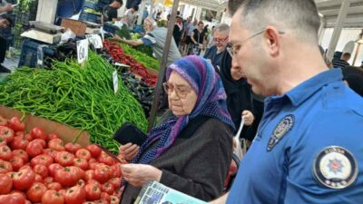 Yıldırım İlçe Emniyet Müdürlüğü ekipleri, yaklaşan bayram öncesi vatandaşların mağdur