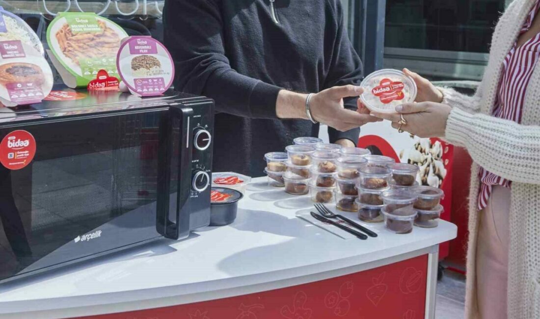 Sağlıklı ve pratik lezzetleriyle dikkat çeken Bidaa, BonVeno marketlerde düzenlenen