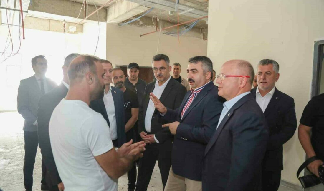 Bursa Teknik Üniversitesi (BTÜ) Mimar Sinan Yerleşkesi’nde yapımı süren Kredi