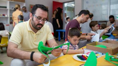 Bursa Büyükşehir Belediyesi’nin ‘Bursa Yuvam Çocuk Eğitim Merkezleri’nde eğitim gören