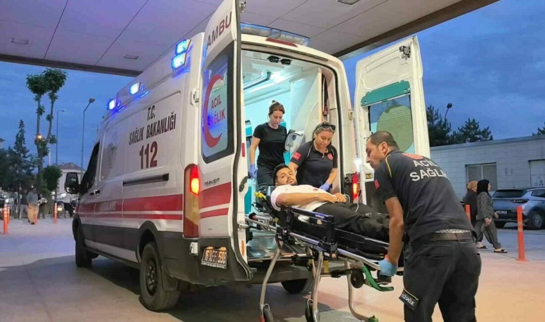 Bursa’nın İnegöl ilçesinde meydana gelen bıçaklı kavgada 1 kişi ağır