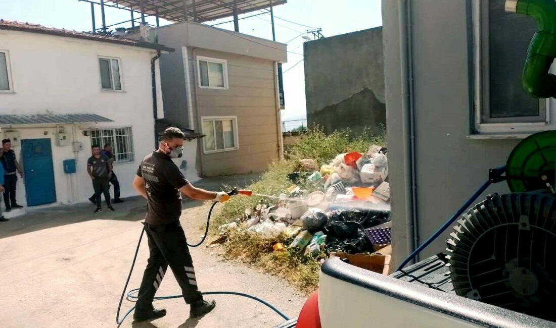 Bursa’nın Mudanya ilçesinde mahalle sakinlerinin koku şikayetleri üzerine daha önce