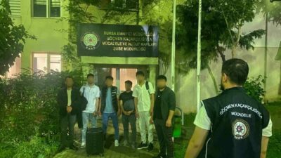 Bursa’da yabancı uyruklu şahıslara ücret karşılığı kalacak yer temin ettiği