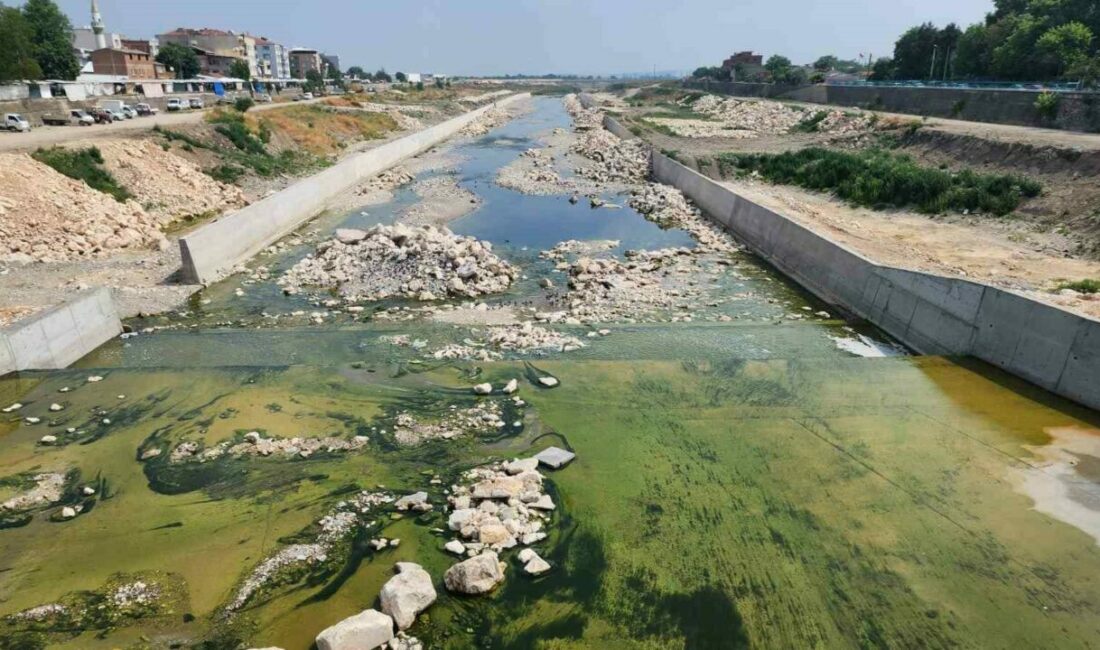 Bursa’nın Mustafakemalpaşa ilçesinin içinden geçen ve uzun yıllardır ıslah edilmesi