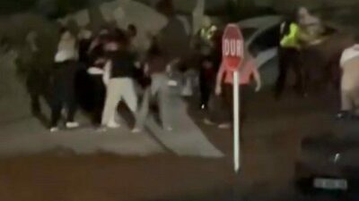 Bursa’nın İnegöl ilçesinde meydana gelen maddi hasarlı trafik kazasının ardından