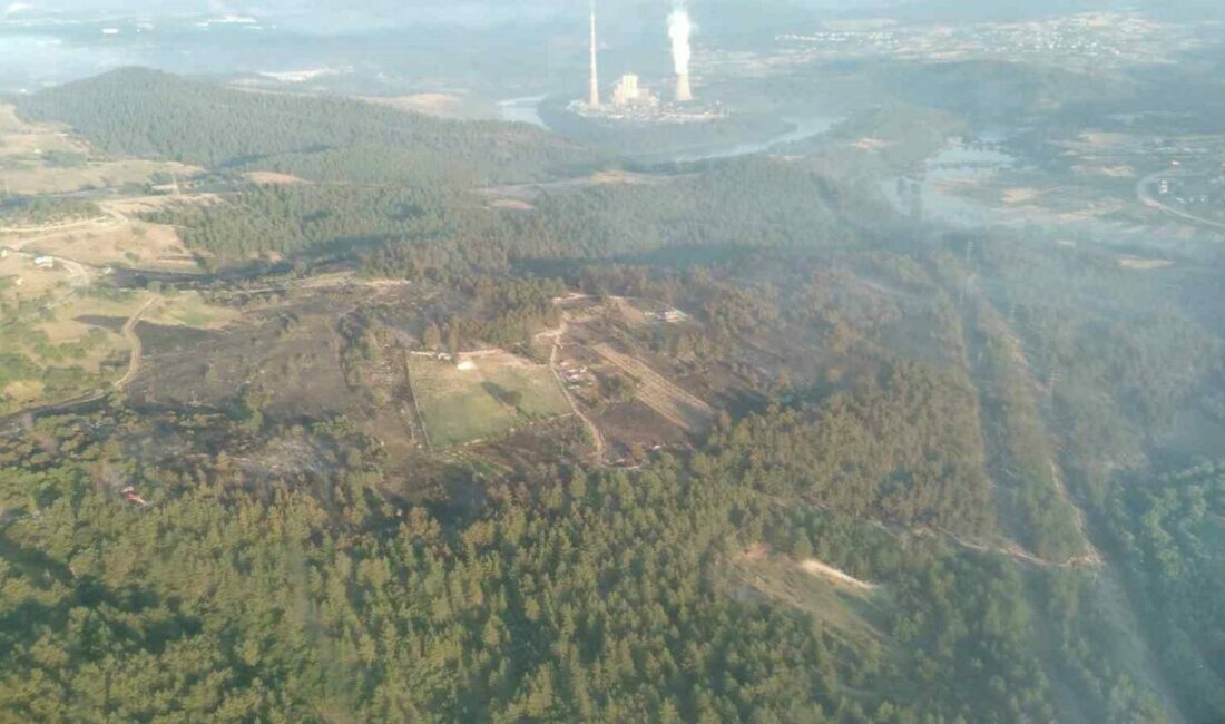 Bursa’nın Orhaneli ilçesinde yaklaşık 20 saat önce yükselen alevler, 400