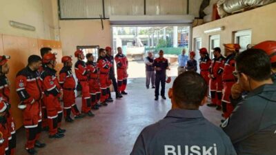 Bursa Büyükşehir Belediyesi BUSKİ Genel Müdürlüğü bünyesinde kurulan Arama Kurtarma