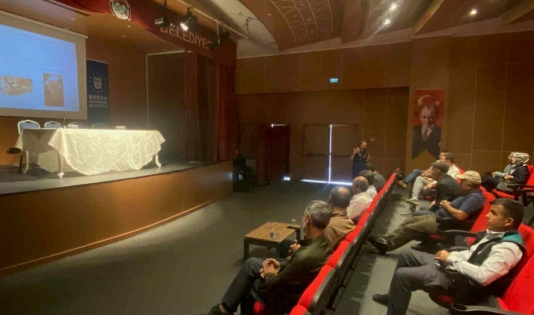 Büyükşehir, Kelesli üreticilere coğrafi işaretin önemini anlattı Bursa’ya özgü değerleri markalaştırarak kent ekonomisine kazandırmayı hedefleyen Büyükşehir Belediyesi,