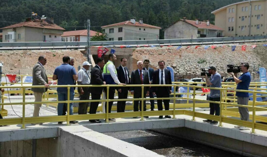 Bursa Büyükşehir Belediyesi, günlük 1843 metreküp atıksuyu ileri biyolojik arıtma