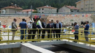 Bursa Büyükşehir Belediyesi, günlük 1843 metreküp atıksuyu ileri biyolojik arıtma