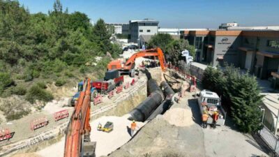 Bursa Büyükşehir Belediye Başkanı Mustafa Bozbey, Çınarcık Barajı isale hattı