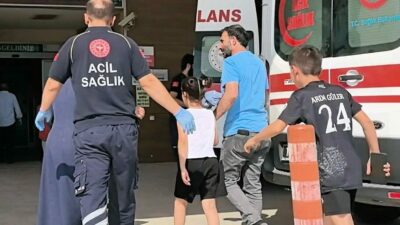 Bursa’nın İnegöl ilçesinde meydana gelen olayda kumbarasını açmaya çalışan 9