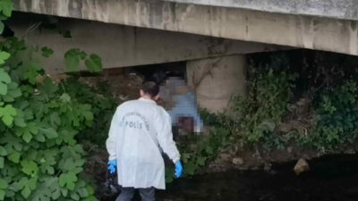 Bursa’nın İnegöl ilçesinde dere yatağında bir kişi ölü bulundu. Olay,