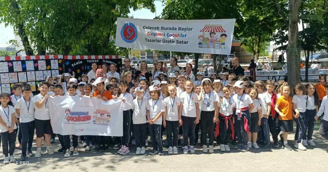 Girişimci çocuklar hem üretti hem öğrendi Bursa İl Milli Eğitim Müdürlüğü İnovasyon Merkezi koordinasyonunda hayata geçirilen