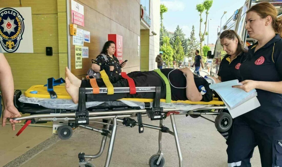 Bursa’nın İnegöl ilçesinde meydana gelen kazada hafif ticari araç ile