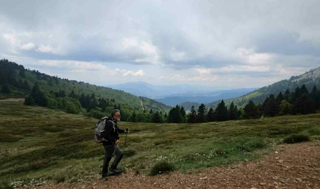 Bursalı iki dağcının Uludağ’ın bilinmeyen yüzünde yaptıkları yürüyüş nefesleri kesti.