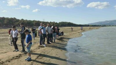 Bursa’nın Orhangazi ilçesinde serinlemek için İznik Gölü’ne giren ve kaybolan