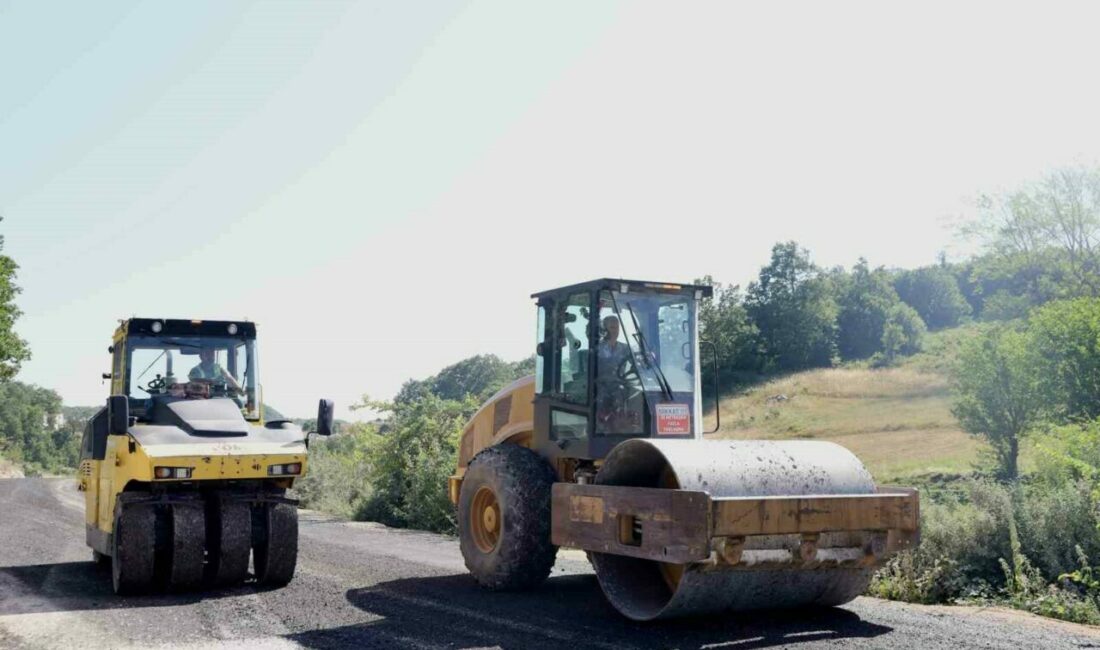 Mustafakemalpaşa’da ulaşıma konfor geliyor Bursa’da kent merkezinin yanı sıra ilçelerdeki cadde ve sokakları da