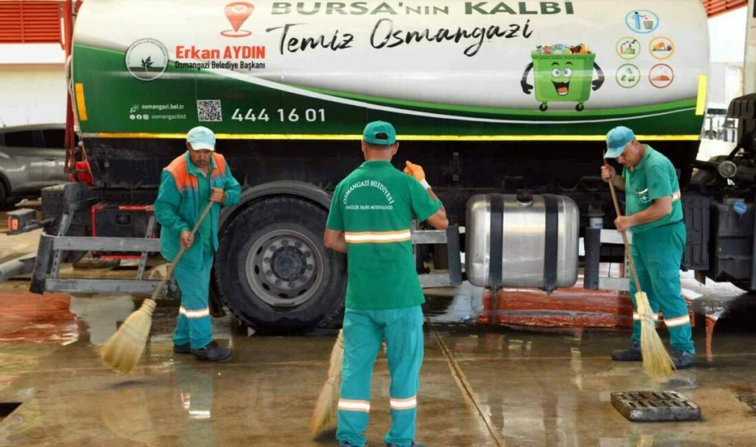 Vatandaşların kurbanlarını temiz ve hijyenik ortamda kesebilmelerini sağlamak adına Osmangazi