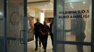 Bursa’da pazarcılık yapan bir şüpheli, sabah pazar hazırlığına çıkarken polis
