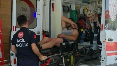 Bursa’nın İnegöl ilçesinde bir oto tamircisinde meydana gelen iş kazasında,