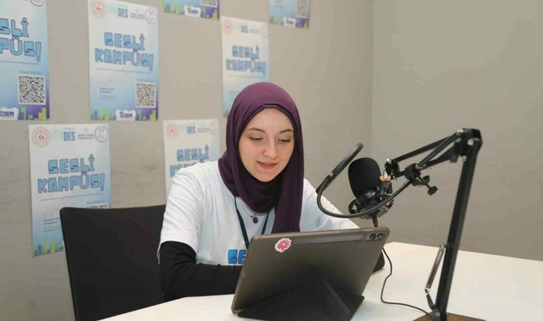 Bursa Teknik Üniversitesi öğrencileri, Türkiye’de bir ilke imza atarak “Sesli